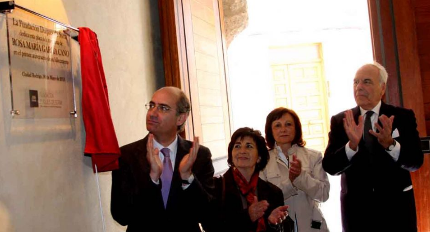 Sentido homenaje de la Fundación Duques de Soria a Rosa García Cano