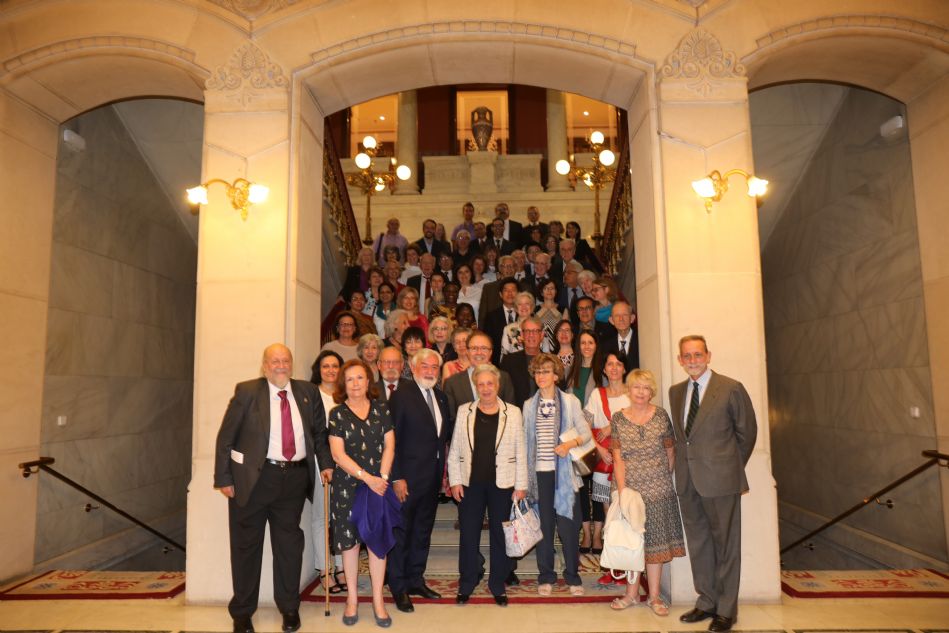 Las ocho Mesas de Trabajo del Homenaje al Hispanismo Internacional se reunieron en la sede de la Real Academia Española