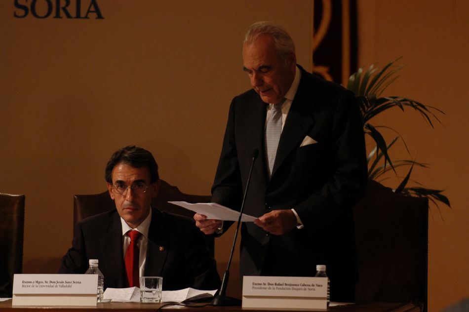 Intervención de D. Rafael Benjumea, Presidente de la FDS, en la inauguración del Curso 2005-2006