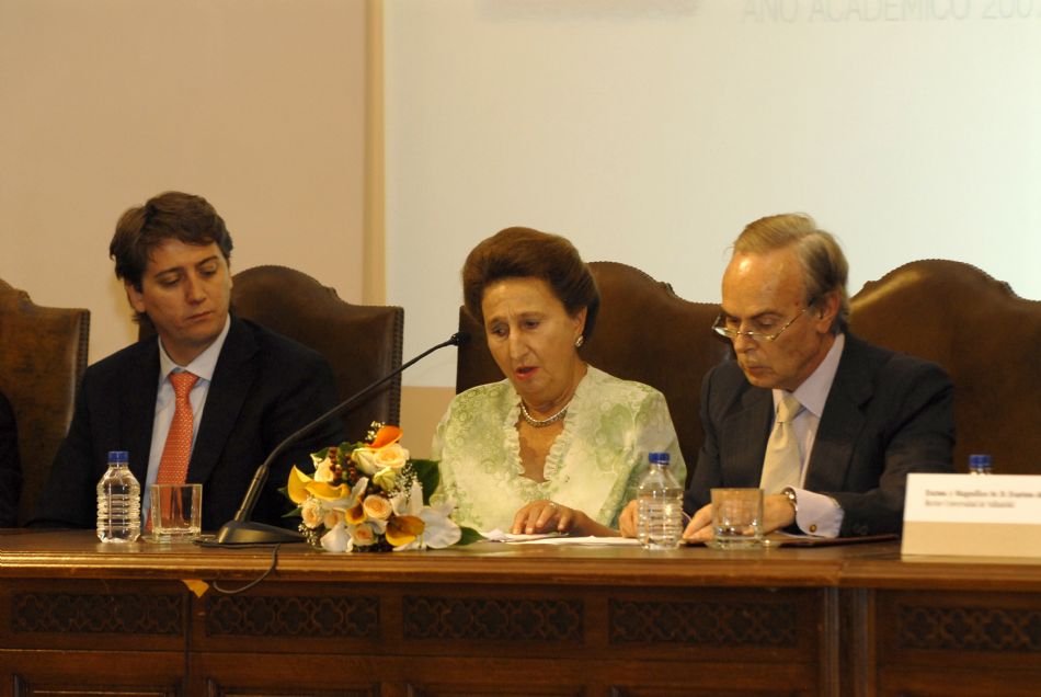 Palabras de Su Alteza Real la Infanta Doña Margarita en la inauguración del Curso 2007-2008