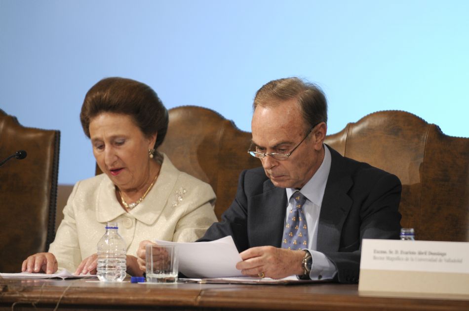 Palabras de Su Alteza Real la Infanta Doña Margarita en la inauguración del Curso 2008-2009