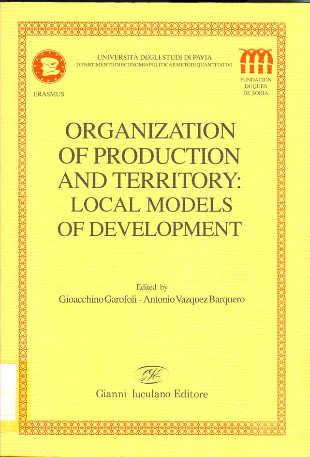 Organization of production and territory: local models of development