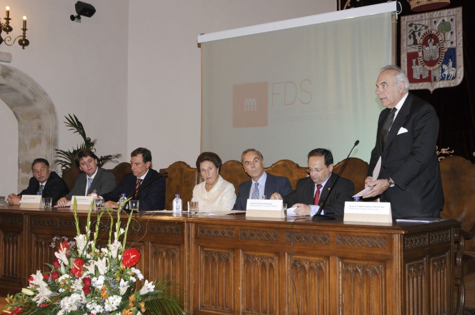 Intervención de D. Rafael Benjumea, Presidente de la FDS, en la inauguración del Curso 2008-2009