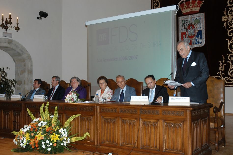 Intervención de Don Rafael Benjumea, Presidente de la FDS, en la inauguración del Curso 2006-2007