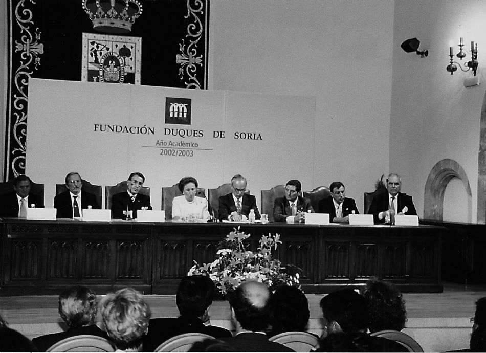 Palabras de Su Alteza Real la Infanta Doña Margarita en la inauguración del Curso 2002-2003