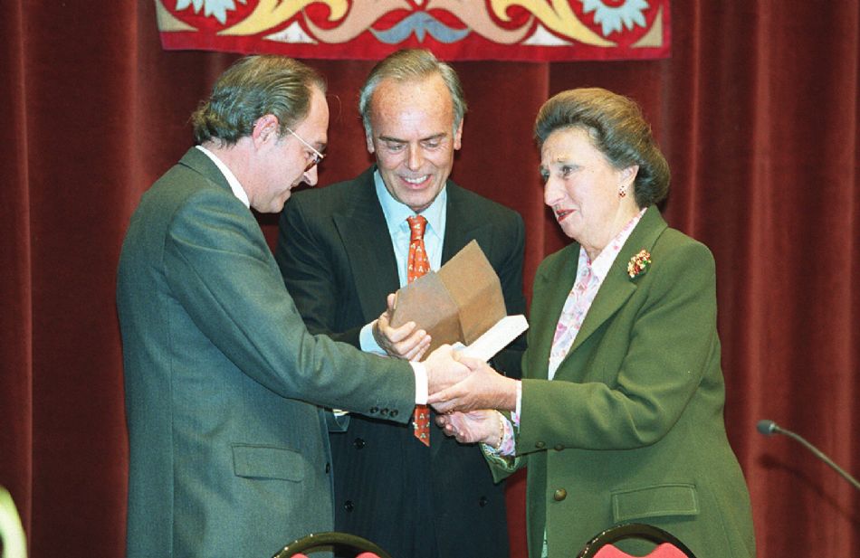 Palabras de Su Alteza Real la Infanta Doña Margarita en el acto de entrega del Premio Heraldo de Soria (2002)