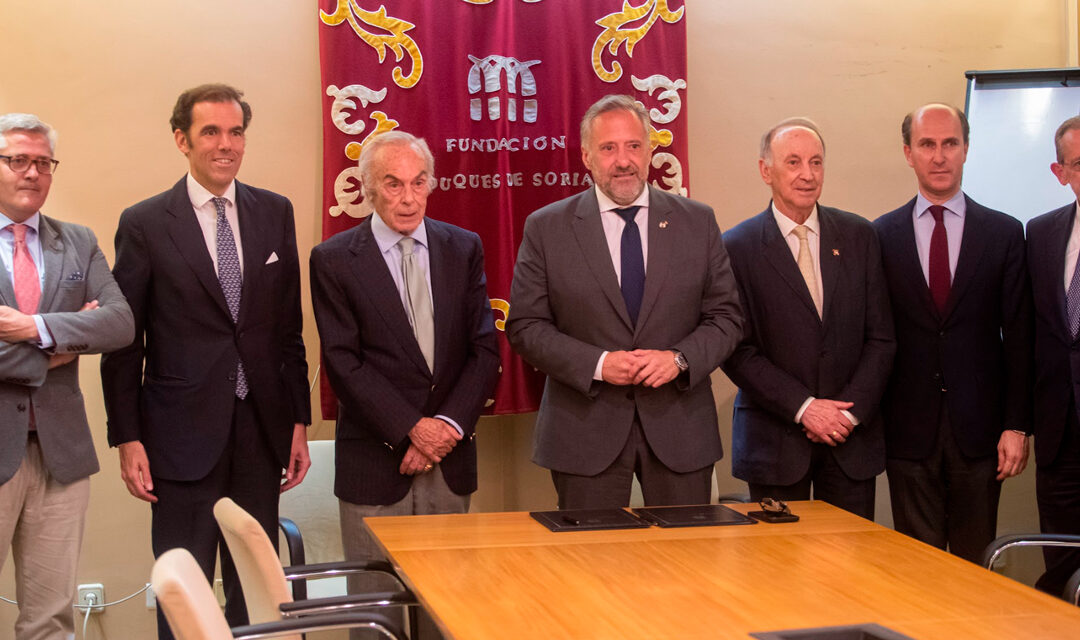 La Fundación Duques de Soria y La Fundación de Castilla y León  firman un convenio de colaboración para apoyar el Certamen de Seminarios sobre Hispanismo Internacional