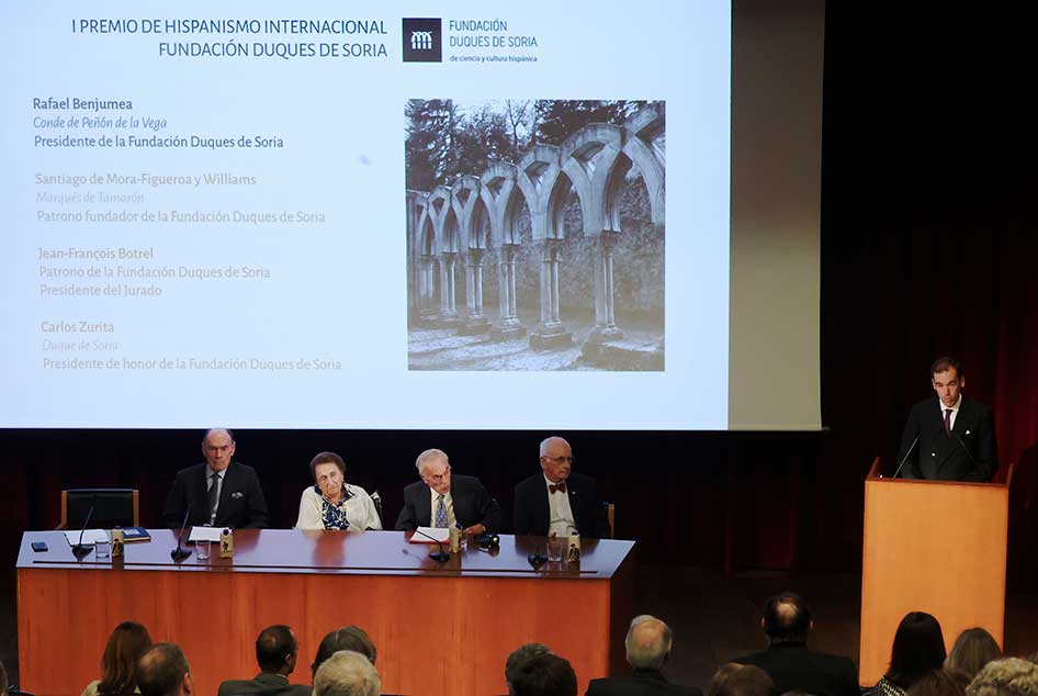 Presentación y Convocatoria del «I Premio Hispanismo Internacional Fundación Duques de Soria», dotado con 50.000 euros