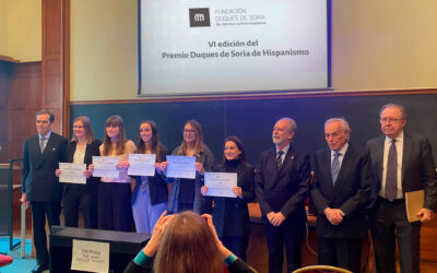 La Fundación Duques de Soria promueve el vínculo cultural entre España y Bélgica con su VI Premio Duques de Soria de Hispanismo