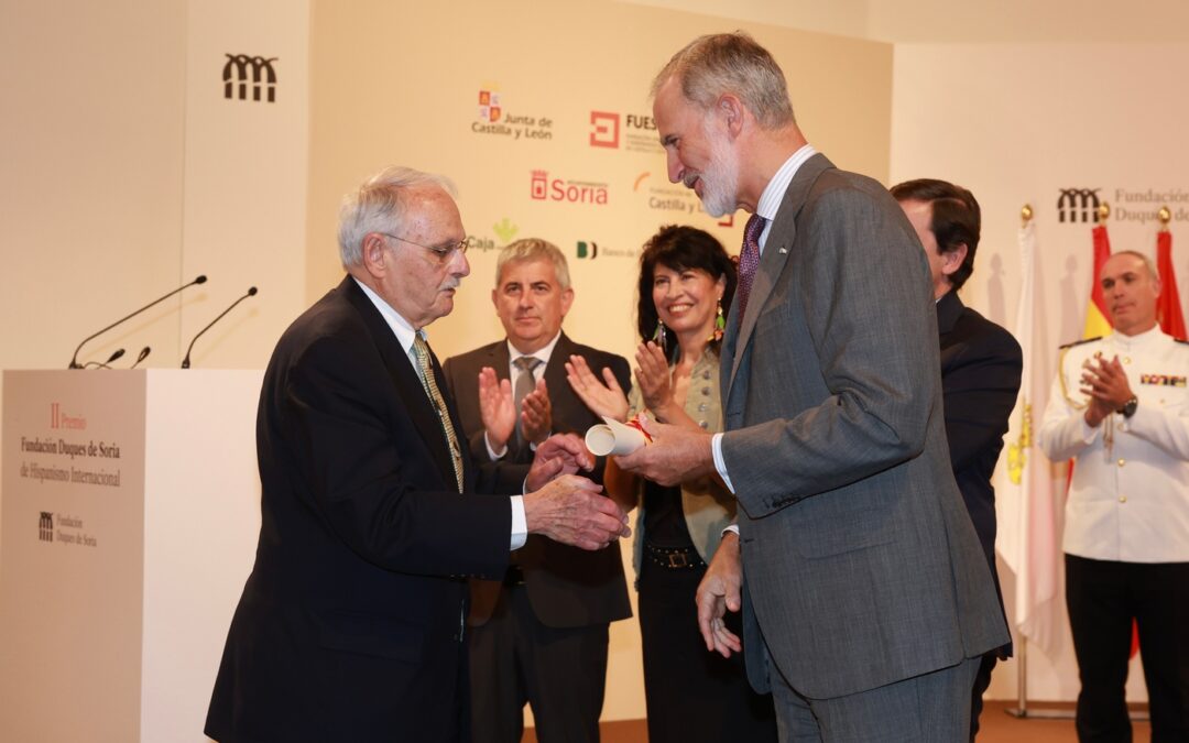Ceremonia de entrega del II Premio Fundación Duques de Soria de Hispanismo Internacional